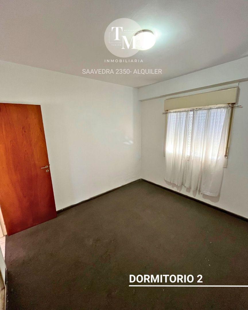 Departamento de dos dormitorios en alquiler - Saavedra 2350