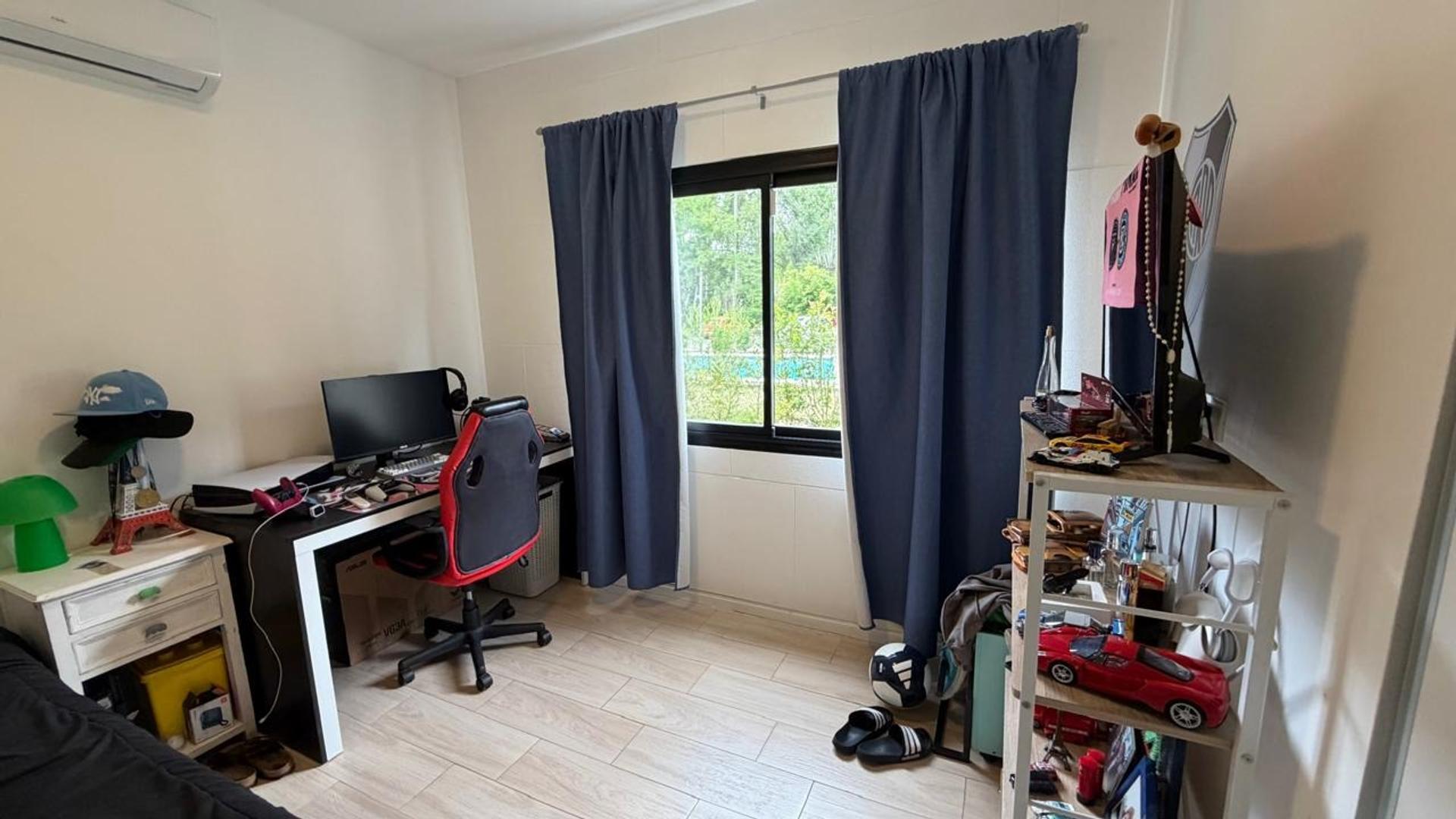 Alquiler departamento 3 ambientes amueblado parrilla. Pilar