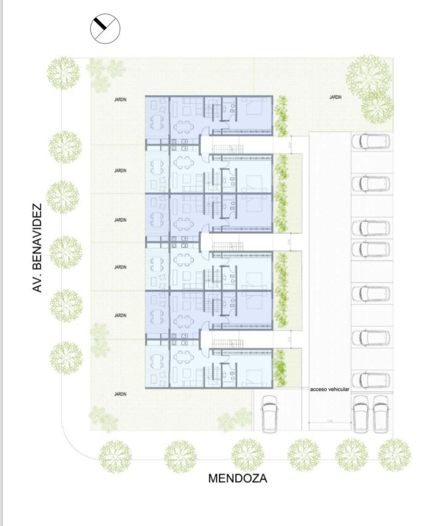Departamento en Venta con 1 cocheras