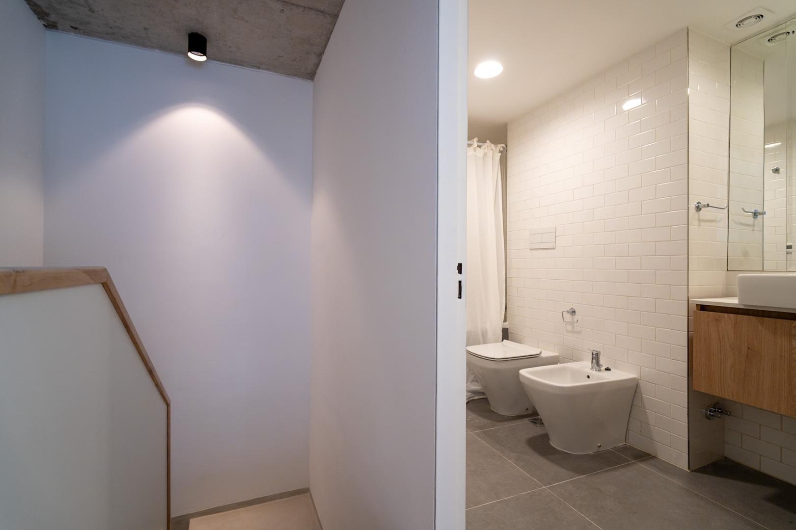 Departamento 2 ambientes con 2 baños