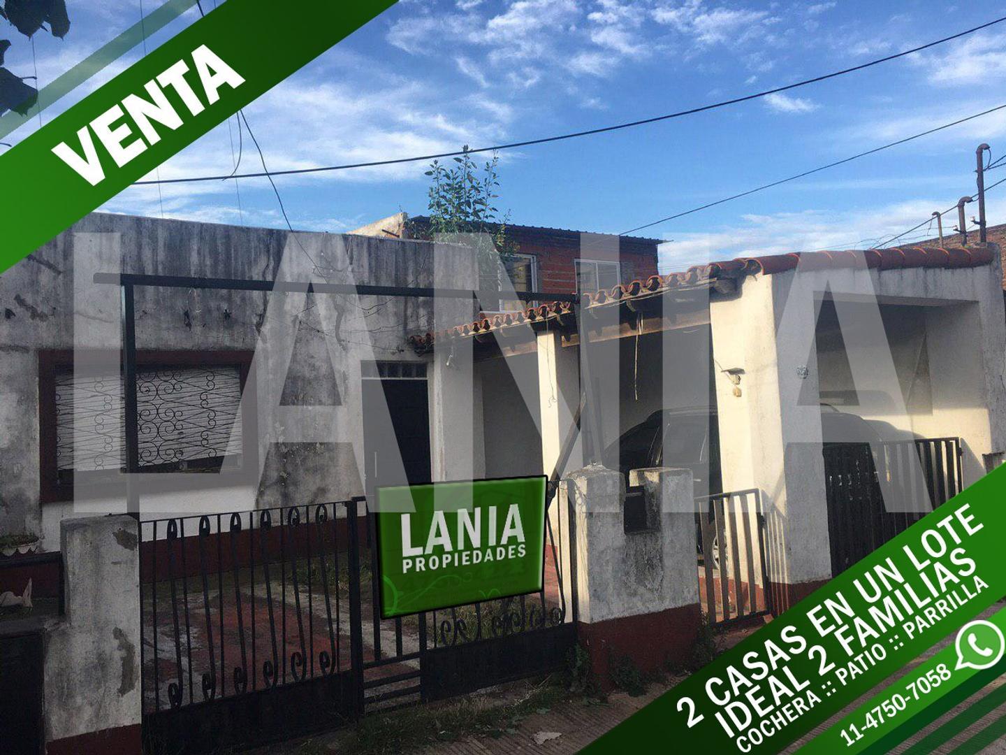 CASA 2 FAMILIAS :: LOTE PROPIO :: OPORTUNIDAD UNICA ::