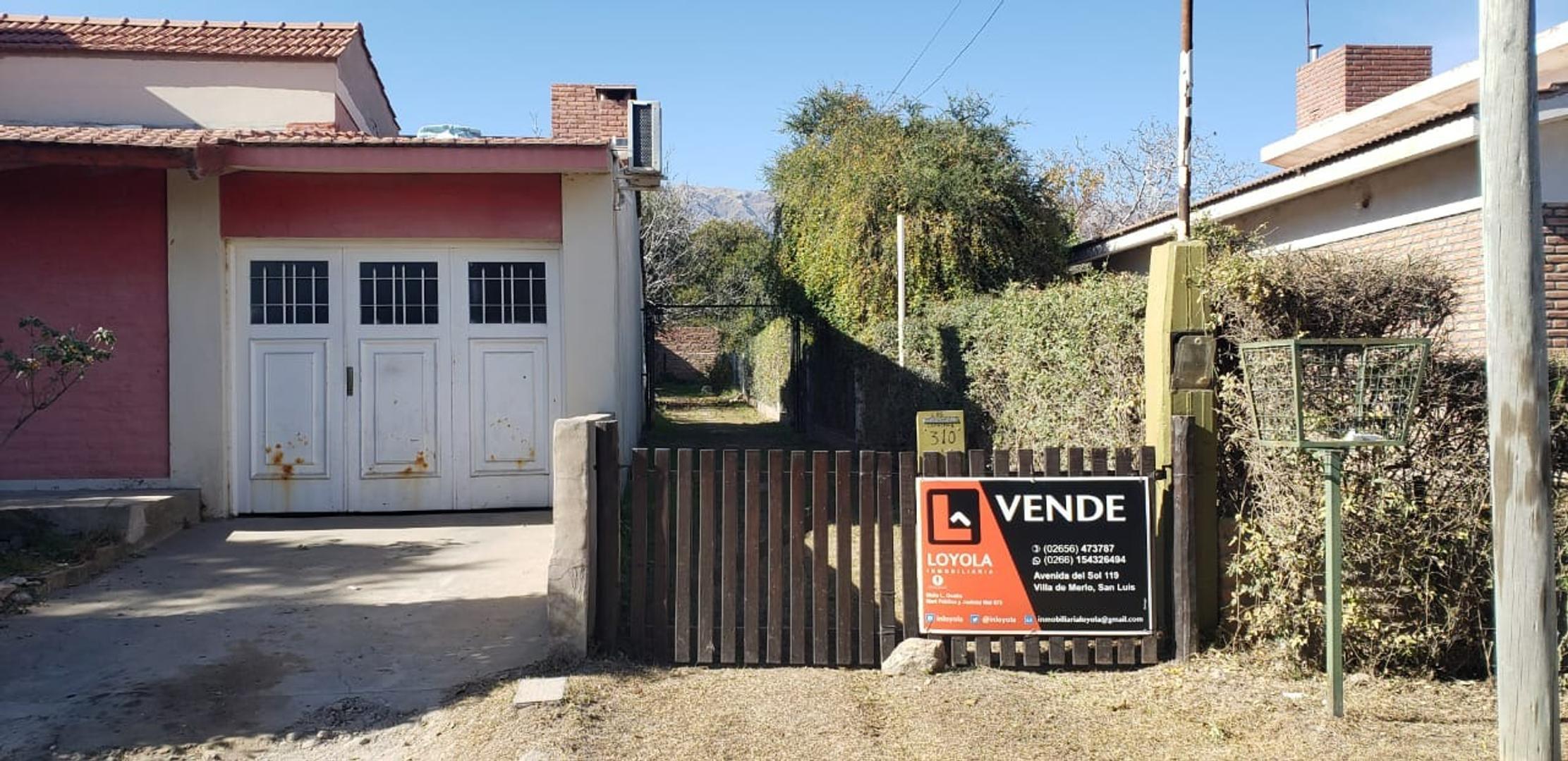 Casa en venta en barrio Los Olivos Merlo San Luis