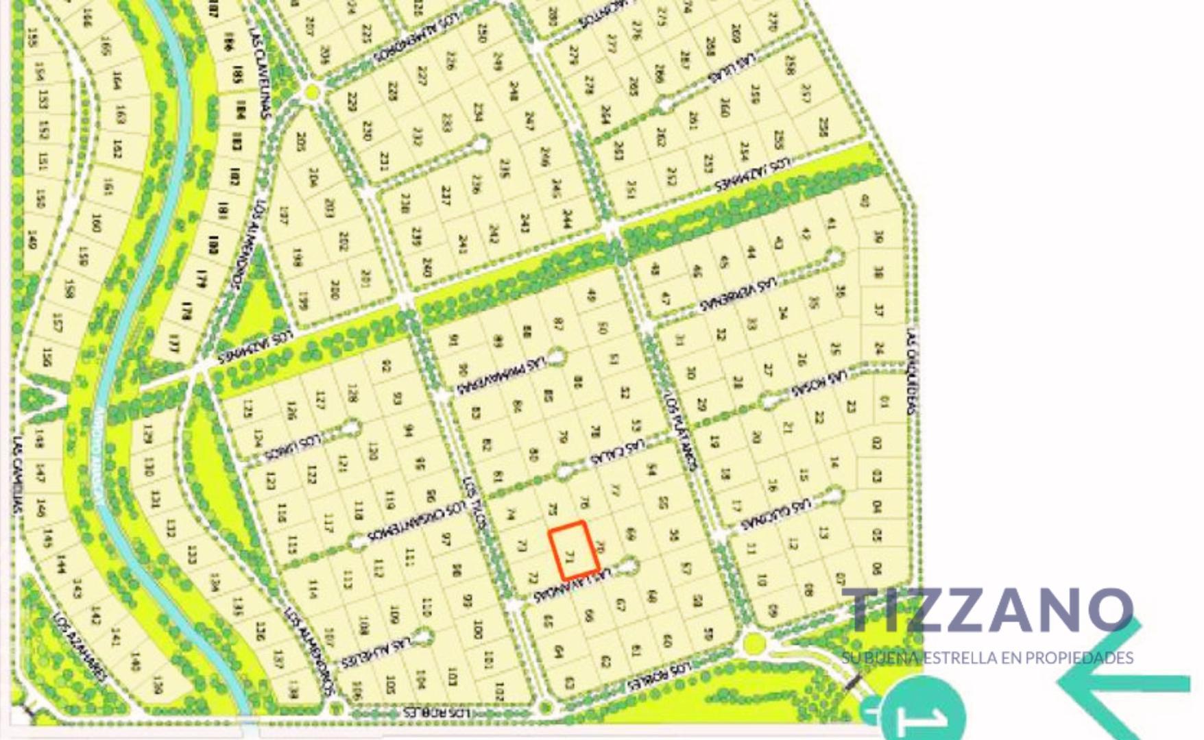 LOTE EN VENTA EN CAMPOS DE ROCA DOS BARRIO CERRADO