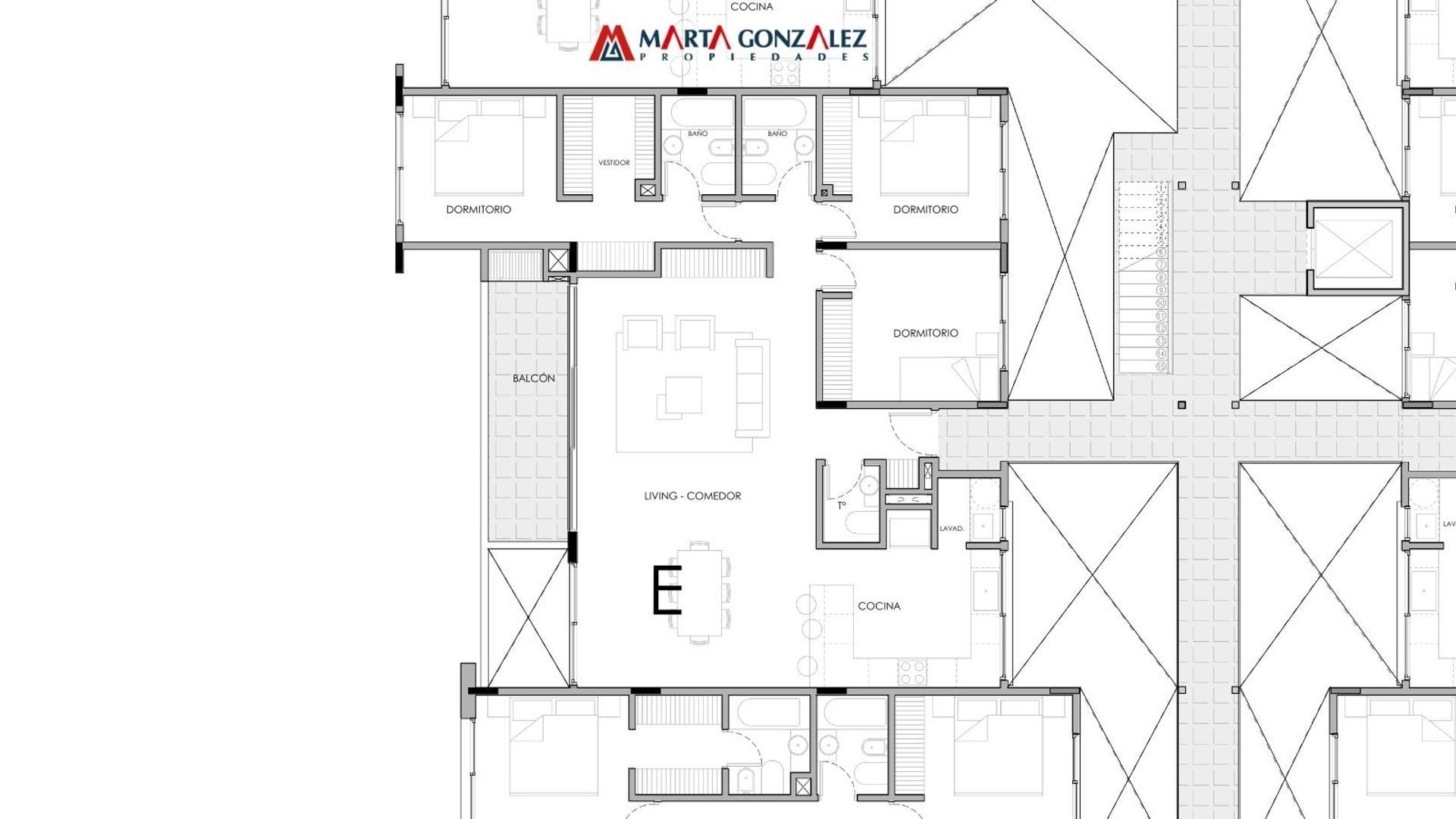 Departamento en Venta con 26 cocheras
