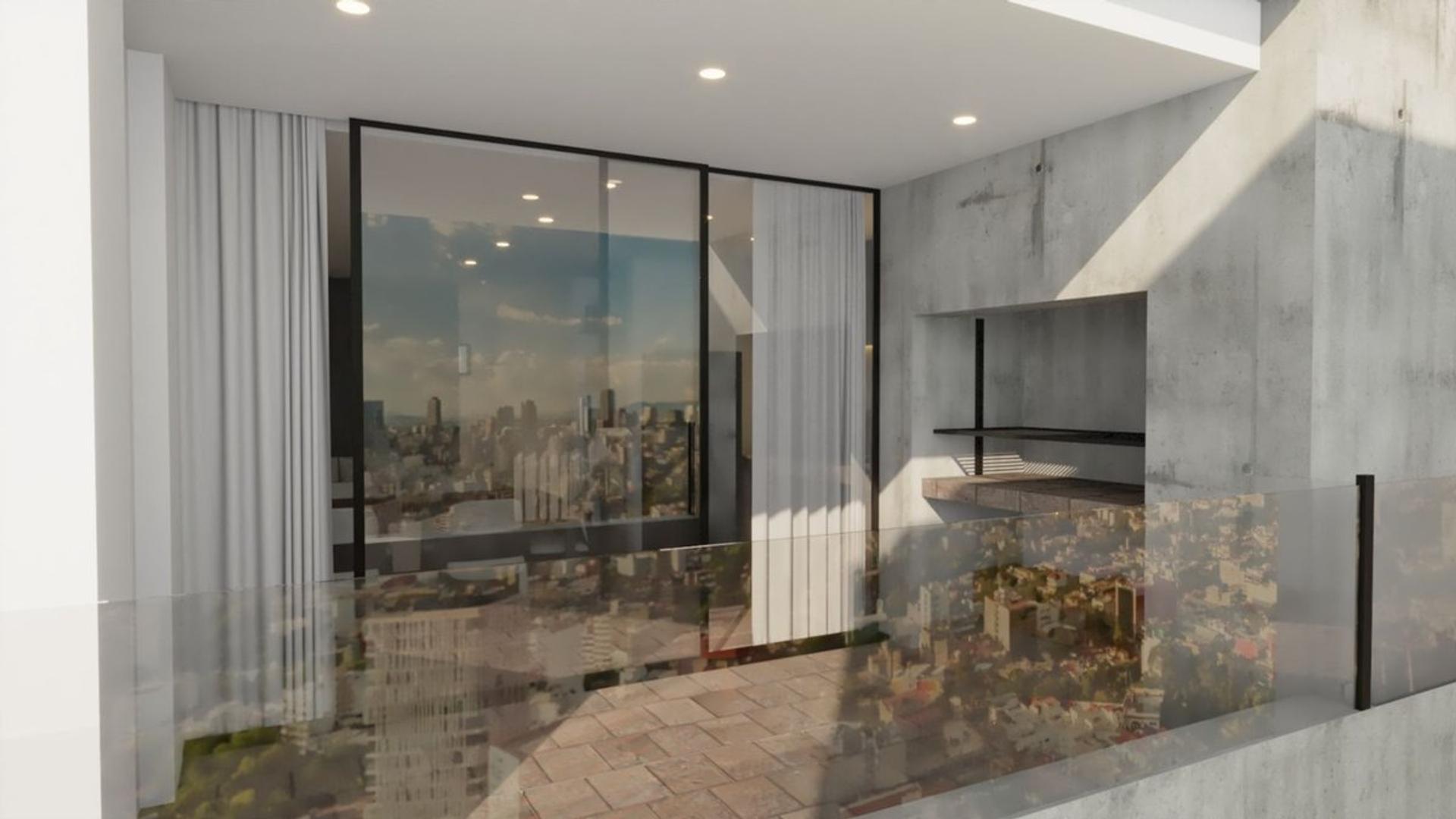 Departamento 2 ambientes con 1 baño