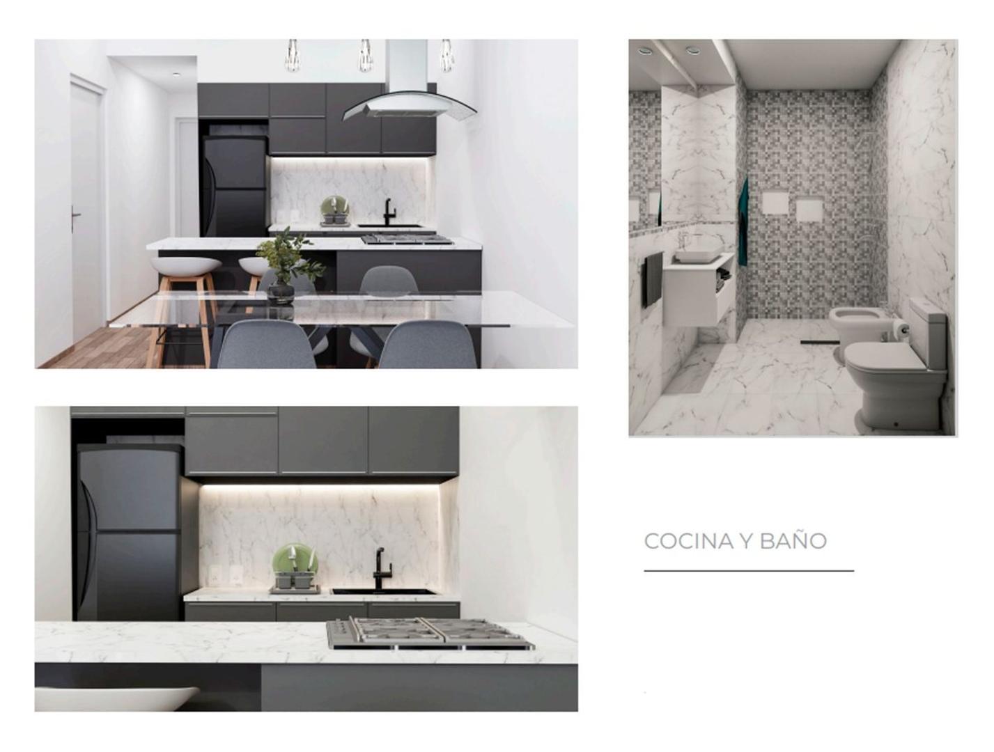 Departamento en Venta de 1 dormitorio