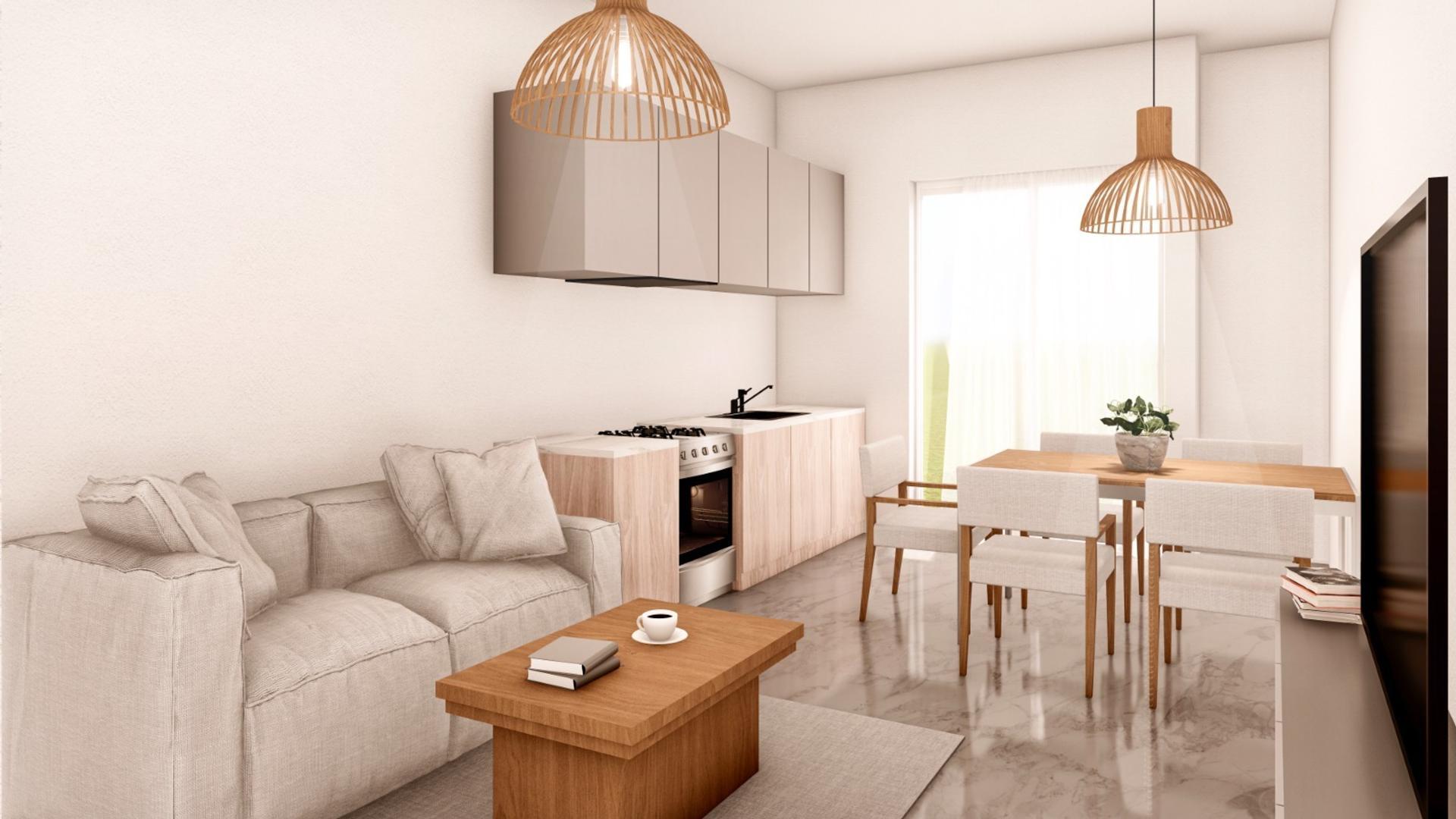 Depto Tipo Casa en Venta de 2 ambientes