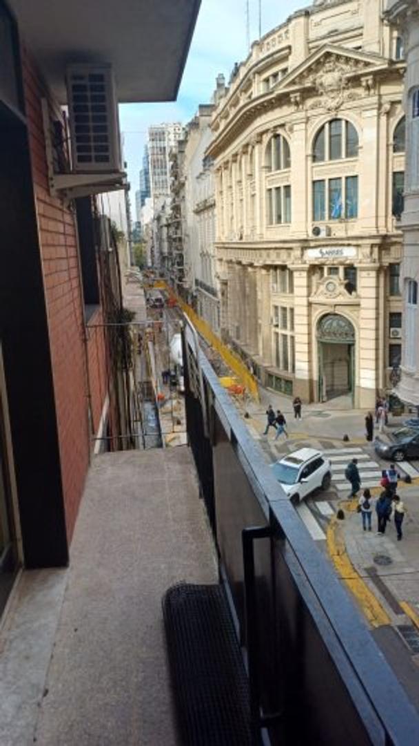 Se alquila un departamento 2 ambientes amoblado a frente - San Nicolas