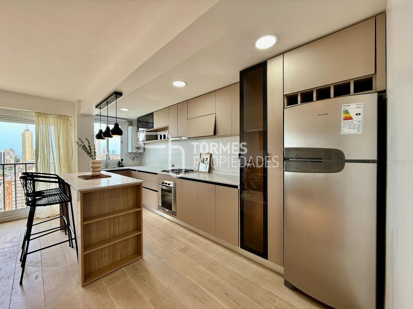 Departamento 2 ambientes con 1 baño