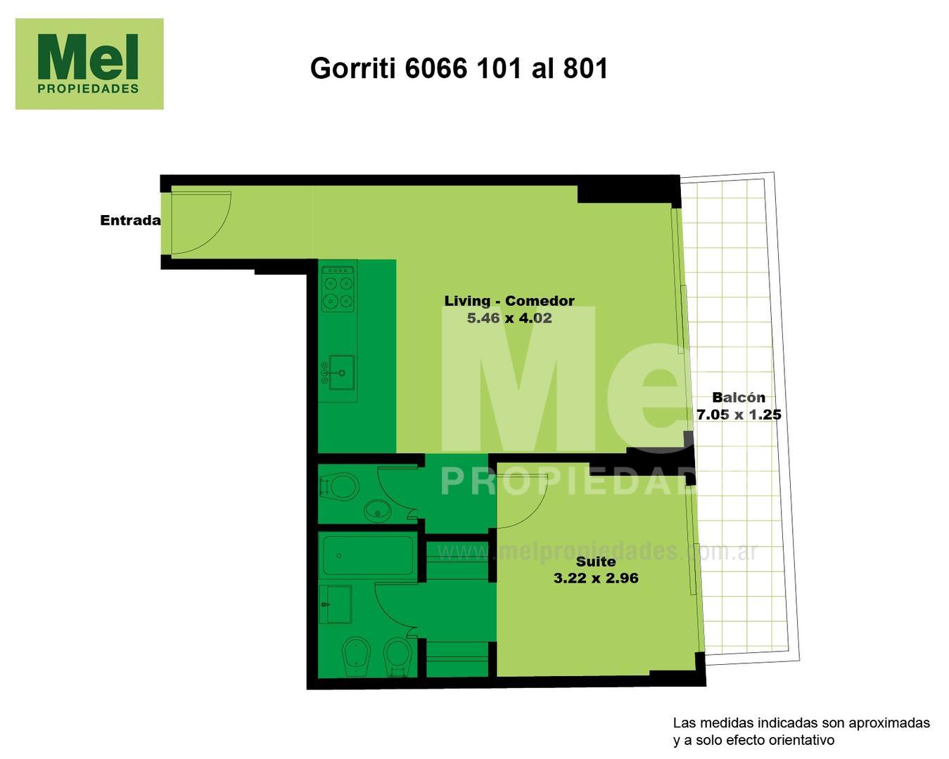 Gorriti 6000, Piso 3