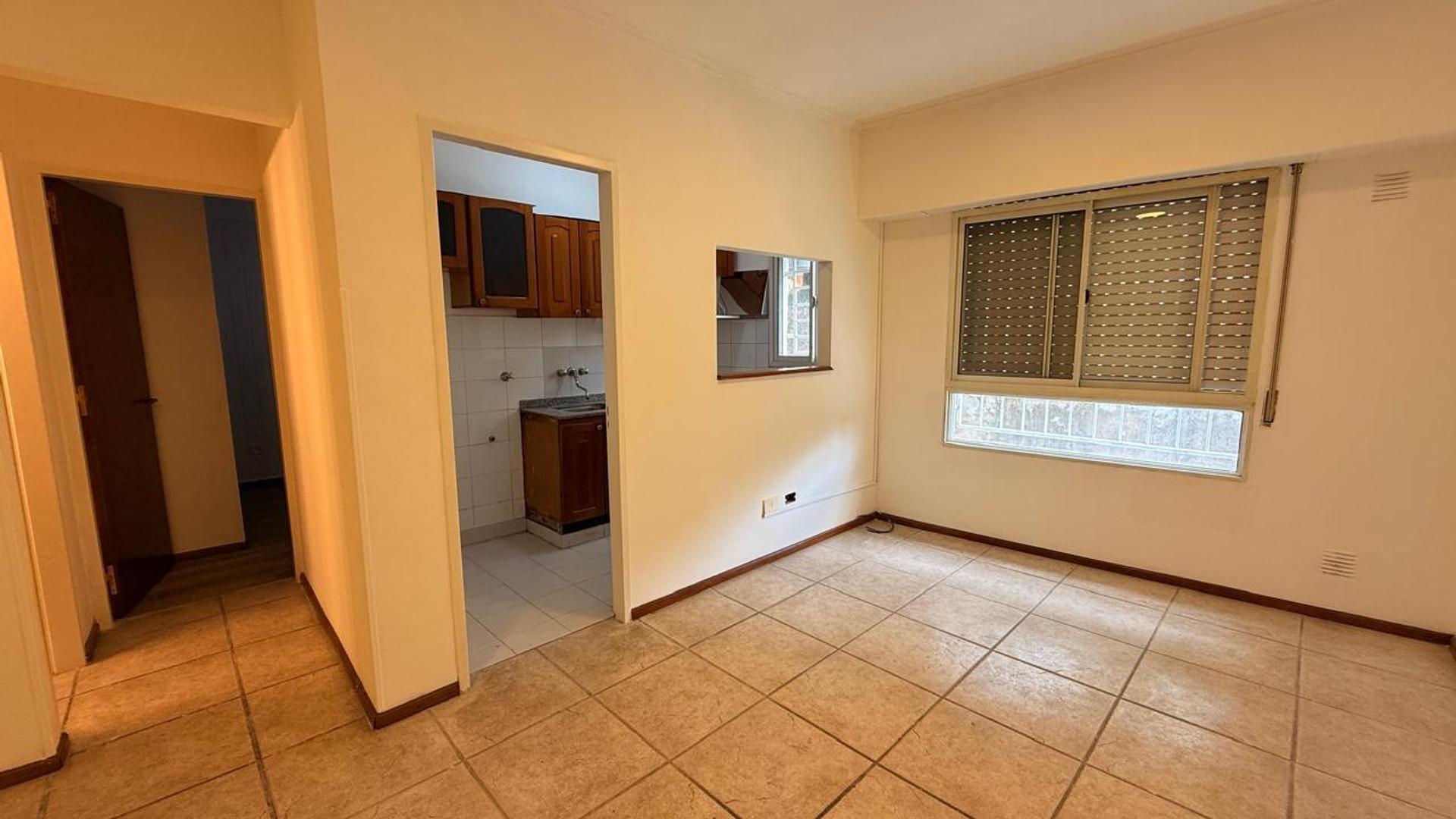 Departamento 2 ambientes con 1 baño